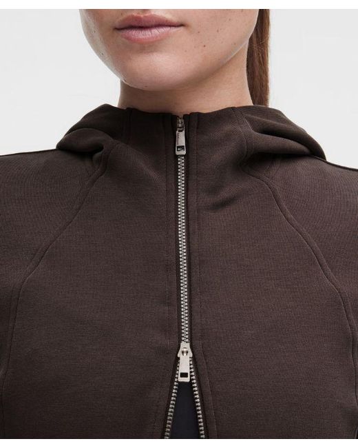 lululemon athletica Black – Lightweight Softstreme Full-Zip Hoodie – – Size Large