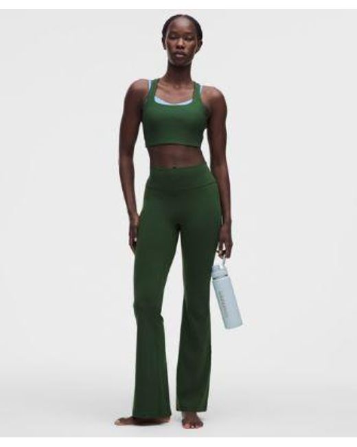 lululemon athletica Green Groove Nulu High-Rise Flared Pant