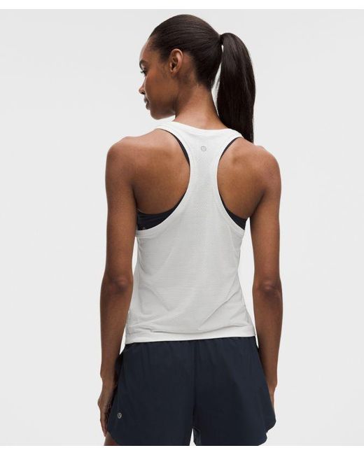 lululemon athletica White Swiftly Tech Racerback Tank Top 2.0