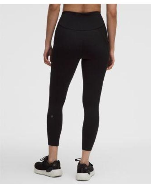 lululemon athletica Fast And Free High-rise Tight Leggings Pockets - 25" - Color Black - Size 0