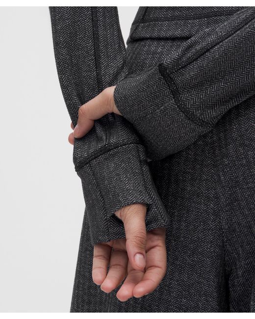 lululemon athletica Gray Define Cropped Jacket