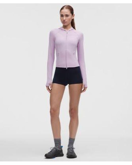 lululemon athletica Purple – Wunder Train Full-Zip Jacket – – Size 4