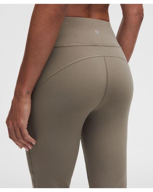 lululemon athletica Natural – Groove Nulu High-Rise Flared Pants Short – – Size 4