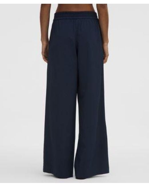 lululemon athletica Blue Breezily Mid-Rise Pant