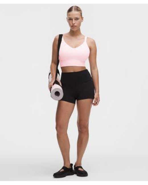 lululemon athletica Red Focuser Scoop-Neck Bra