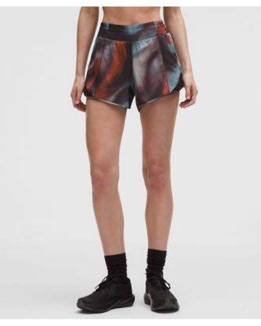 lululemon athletica Multicolor Hotty Hot High-Rise Lined Short 4"