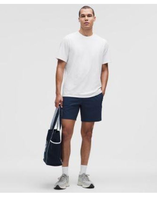 lululemon athletica White Organic Cotton Classic-Fit T-Shirt for men