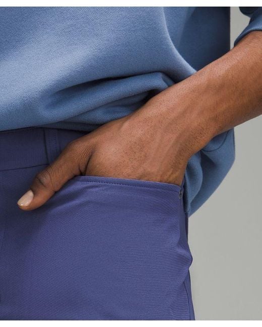 lululemon athletica Blue Abc Classic-fit 5 Pocket Pants 28"l Warpstreme for men