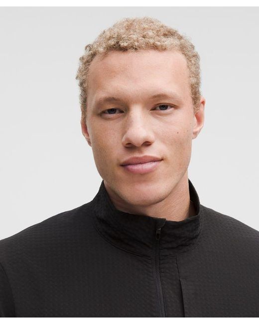 lululemon athletica Black – Grid Full-Zip Jacket – – Size Small for men