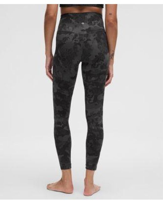 lululemon athletica Black Align High-Rise Leggings 25"