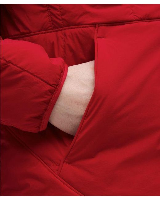 lululemon athletica Red Lunar New Year Route Ready Lightweight Insulated Jacket for men