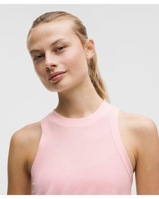 lululemon athletica Pink – Jersey Training Tank Top – – Size 4
