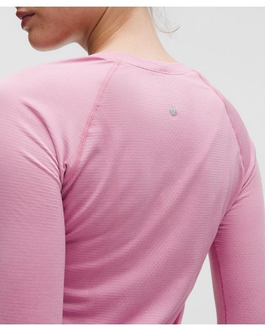 lululemon athletica Pink Swiftly Tech Long-Sleeve Shirt 2