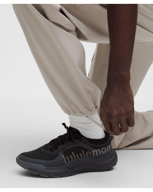 lululemon athletica Black Stretch-Ripstop Relaxed Cargo Pant for men