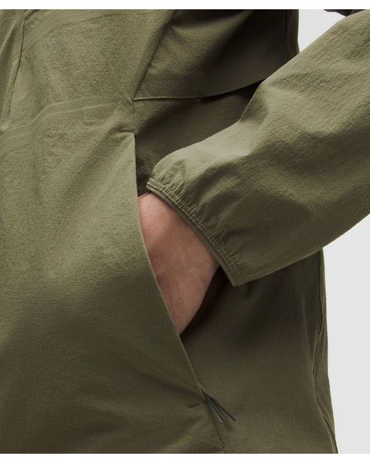 lululemon athletica Green – Sojourn Windbreaker Jacket – – Size Small for men