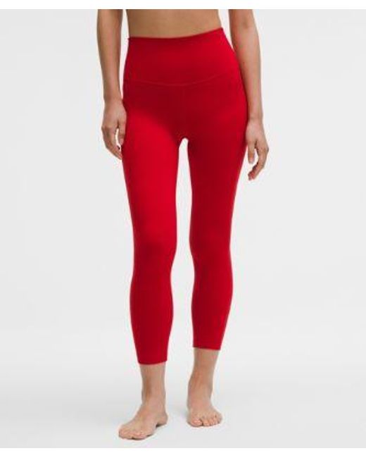 lululemon athletica Red Lunar New Year Align High-Rise Pant 25"