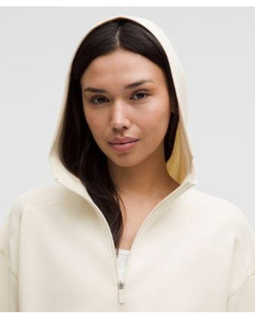 lululemon athletica Natural Softstreme Full-Zip Hoodie