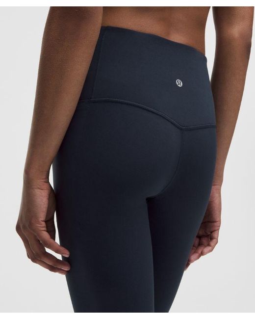 lululemon athletica Blue – Align No Line High-Rise Pant With Pockets – 25" – – Size 4