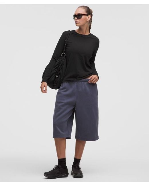 lululemon athletica Black The Classic Jersey Long-Sleeve Tee