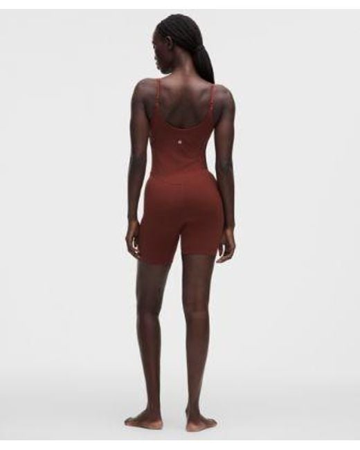 lululemon athletica Multicolor – Align Cami Bodysuit Light Support, A/B Cup – 6" – – Size 4