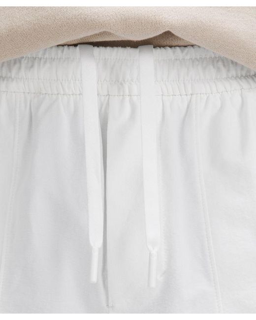 lululemon athletica White Bowline Shorts 8" Stretch Cotton Versatwill for men