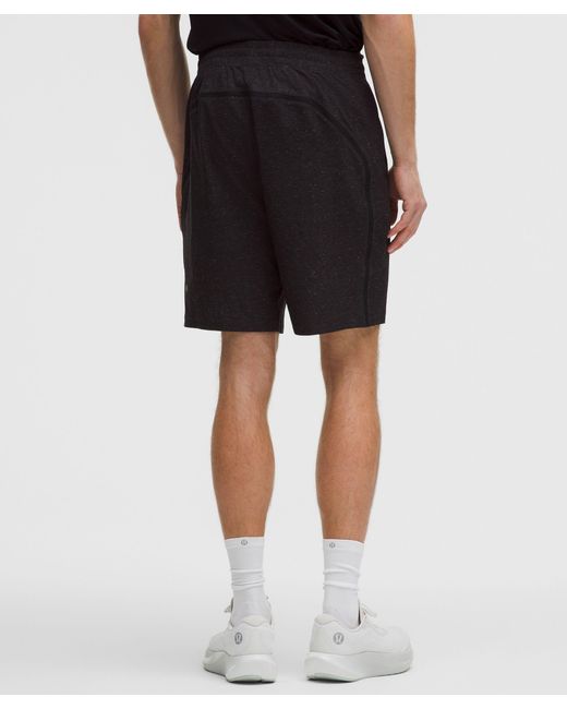lululemon athletica Black Pace Breaker Linerless Short 9" for men