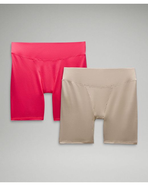 lululemon athletica Pink Underease Super-high-rise Shortie Underwear 2 Pack