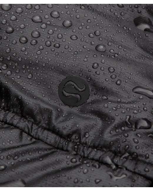 lululemon athletica Black Featherweight 900-Down-Fill Puffer Vest