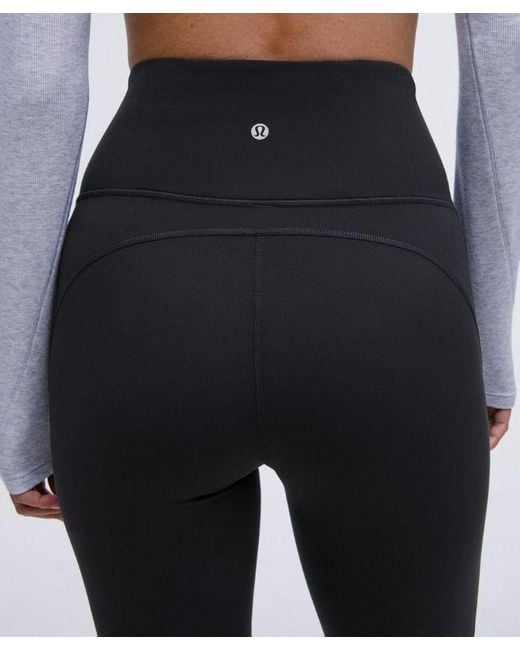 lululemon athletica Black Groove Nulu Super-High-Rise Flared Pant