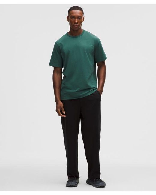 lululemon athletica Green Organic Cotton Classic-Fit T-Shirt for men