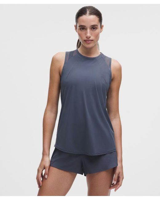 lululemon athletica Blue – Sculpt Tank Top – – Size 4