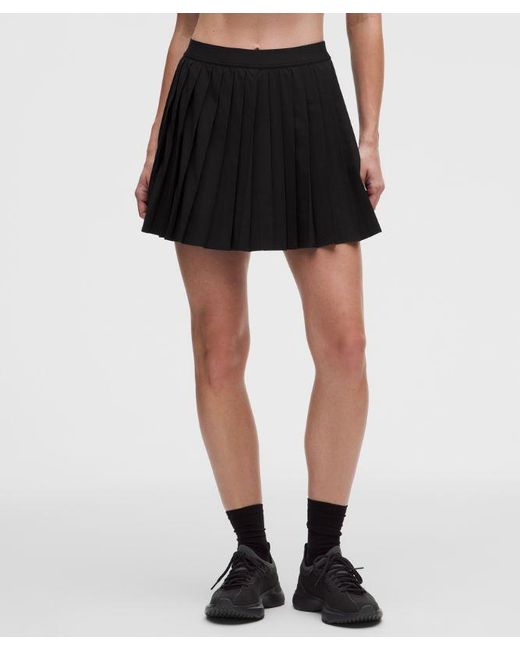 lululemon athletica White High-Rise Pleated Tennis Skirt