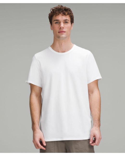 lululemon athletica White Organic Cotton Classic-fit T-shirt