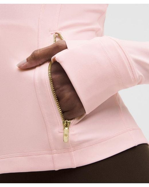 lululemon athletica Pink – Define Hooded Jacket Nulu – – Size 4