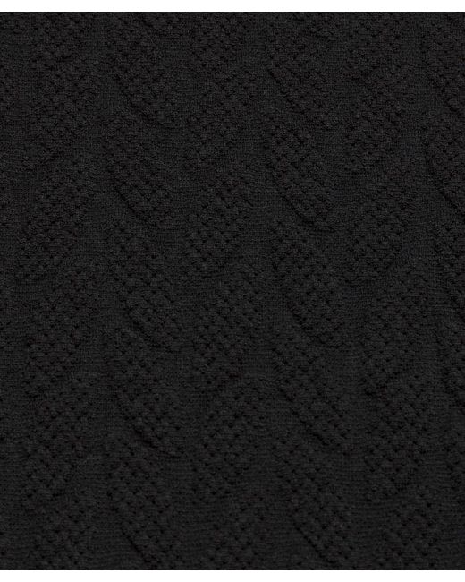 lululemon athletica Black Engineered Warmth Cable-Knit Pant