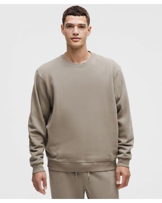 lululemon athletica Gray Steady State Crew for men