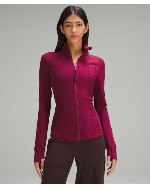 lululemon athletica Define Jacket Luon - Color Burgundy/red - Size 14