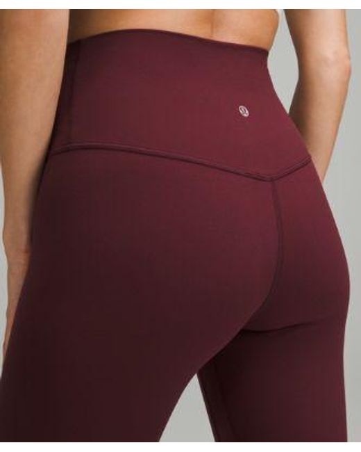 lululemon athletica Red Align High-Rise Leggings 25"