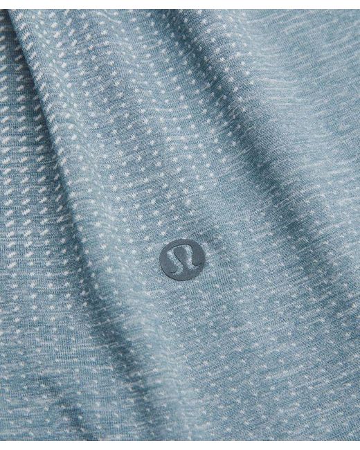 lululemon athletica Blue – Metal Vent Tech Half Zip Long-Sleeve Top – Color Pastel/ – Size Large for men