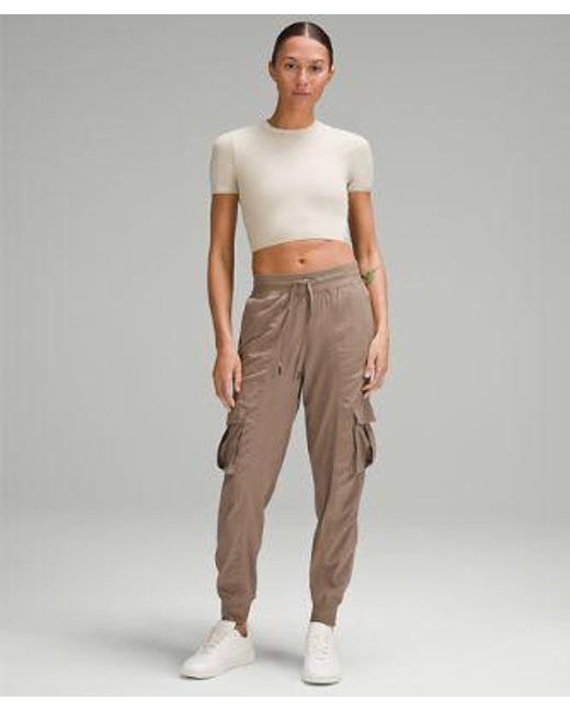 lululemon athletica Natural – Dance Studio Relaxed-Fit Mid-Rise Cargo Joggers – –