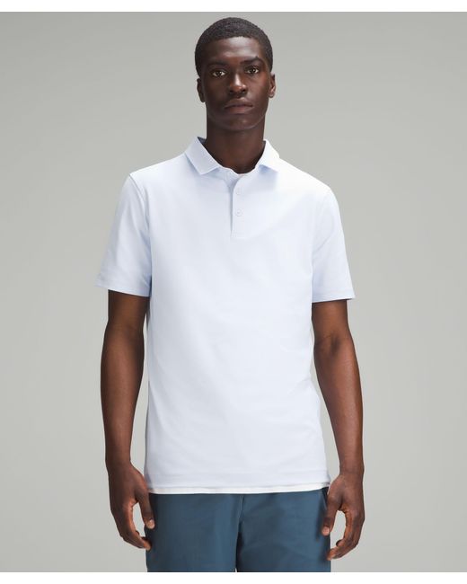 lululemon Showzero Polo Shirt Pastel in White for Men Lyst
