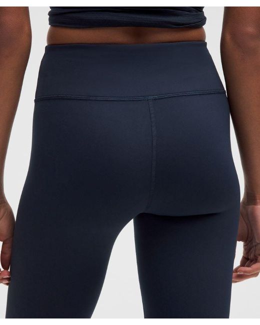 lululemon athletica Black Thermal High-Rise Running Tight 28"