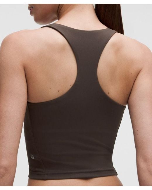 lululemon athletica Blue Wunder Train Racerback Tank Top
