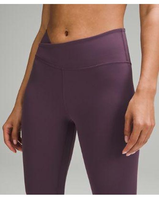 lululemon athletica Purple Aligntm Asymmetrical-waist Leggings 25"