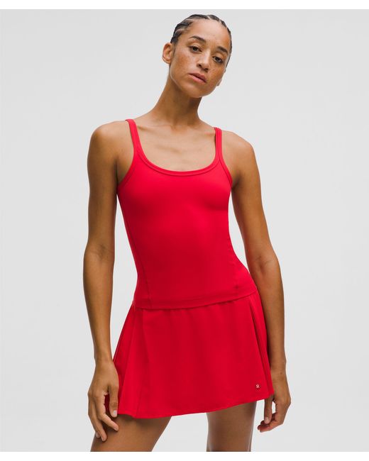 lululemon athletica Red Align Scoop Waist-Length Tank Top