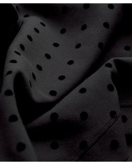 lululemon athletica Black – Align Tank Top Light Support, A/B Cup Flocked – – Size 4