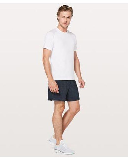 lululemon athletica Blue – Surge Lined Shorts – 6" – – for men