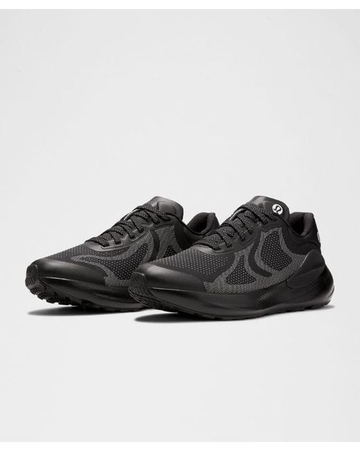 lululemon athletica Black Beyondfeel Waterproof Running Shoe for men