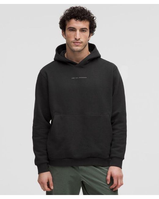 lululemon athletica Black – Steady State Pullover Hoodie Run Graphic – – for men
