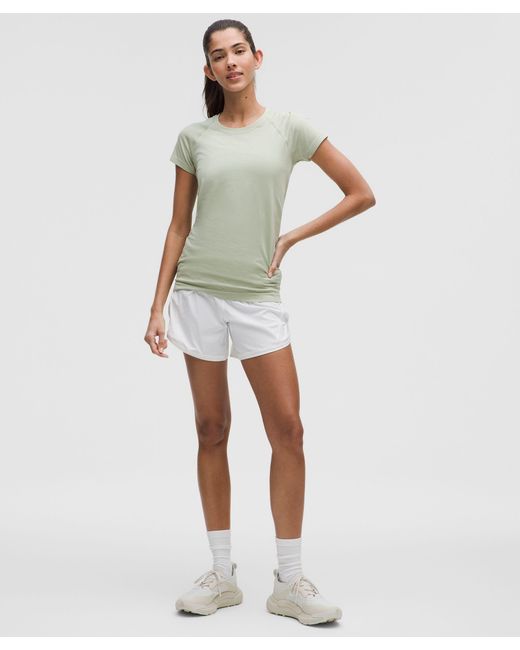 lululemon athletica Green – Swiftly Tech Short-Sleeve Shirt 2.4 Hip Length – – Size 4